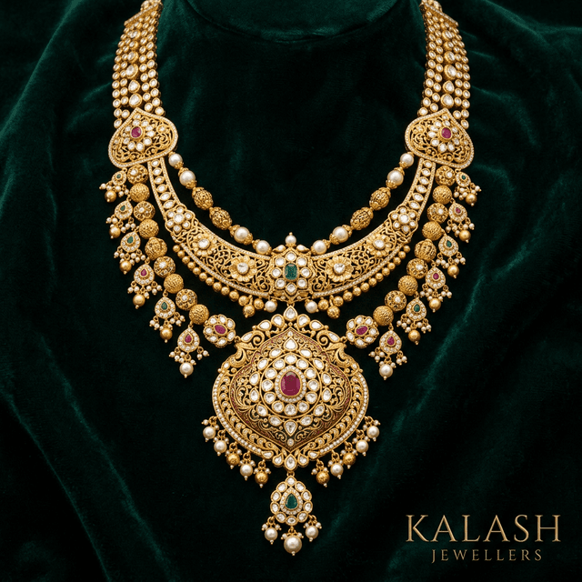 Heavy Necklaces & Rani Haar